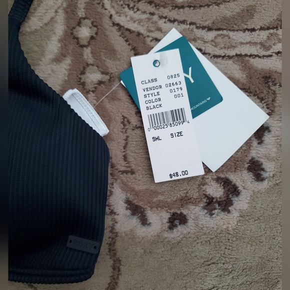 NWT Roxy Bikini Top - S - Picture 4 of 6
